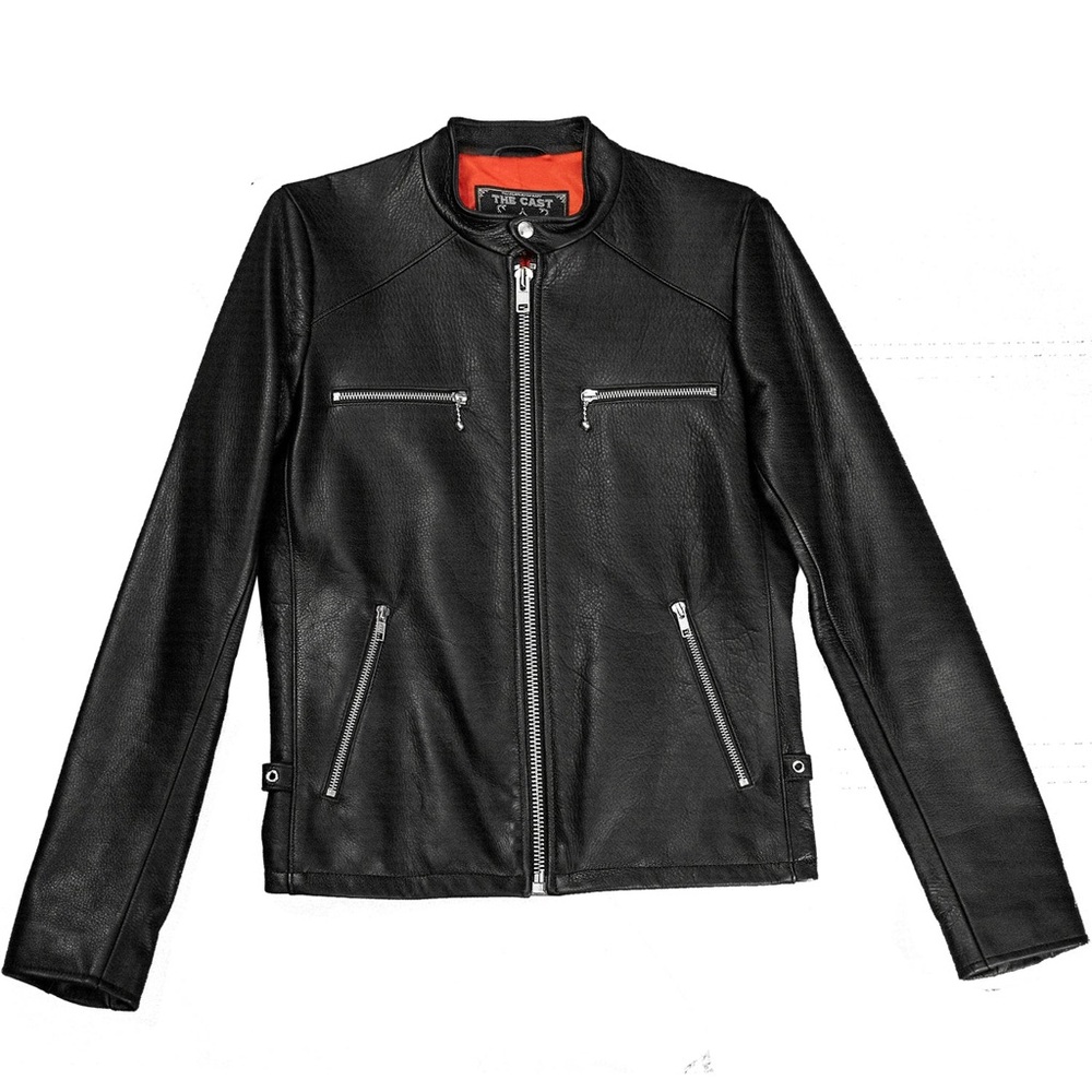 THE CAST AMSTERDAM leather JACKET